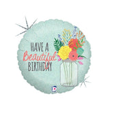 بالون عيد ميلاد جميل 46 سم